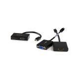 StarTech.com - Adaptador Mini DP de Audio/Vídeo para Viajes - Conversor Mini DisplayPort a HDMI o VGA - 1920x1200 1080p