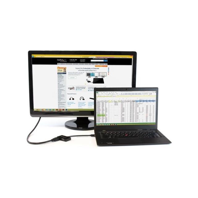 StarTech.com - Adaptador Mini DP de Audio/Vídeo para Viajes - Conversor Mini DisplayPort a HDMI o VGA - 1920x1200 1080p