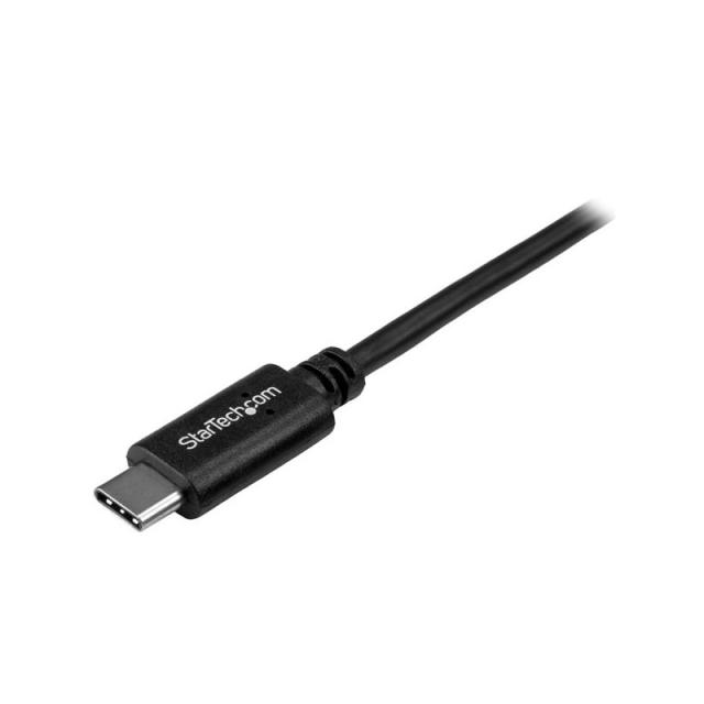 StarTech.com - Cable de 0,5m USB-C de Carga - para Carga y Sincronización - PD de 60W y 3A - Cable USB 2.0 USB Tipo C de Carga p