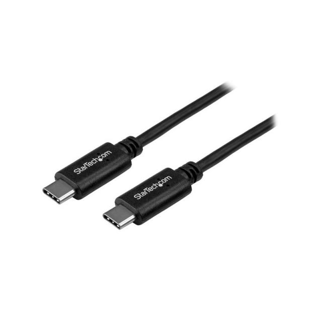 StarTech.com - Cable de 0,5m USB-C de Carga - para Carga y Sincronización - PD de 60W y 3A - Cable USB 2.0 USB Tipo C de Carga p