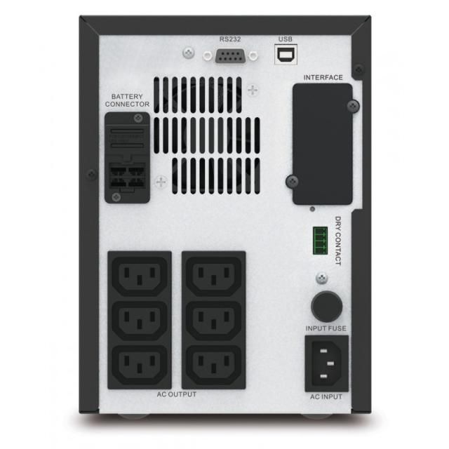 APC - Easy UPS SMV sistema de alimentación ininterrumpida (UPS) Línea interactiva 0,75 kVA 525 W 6 salidas AC