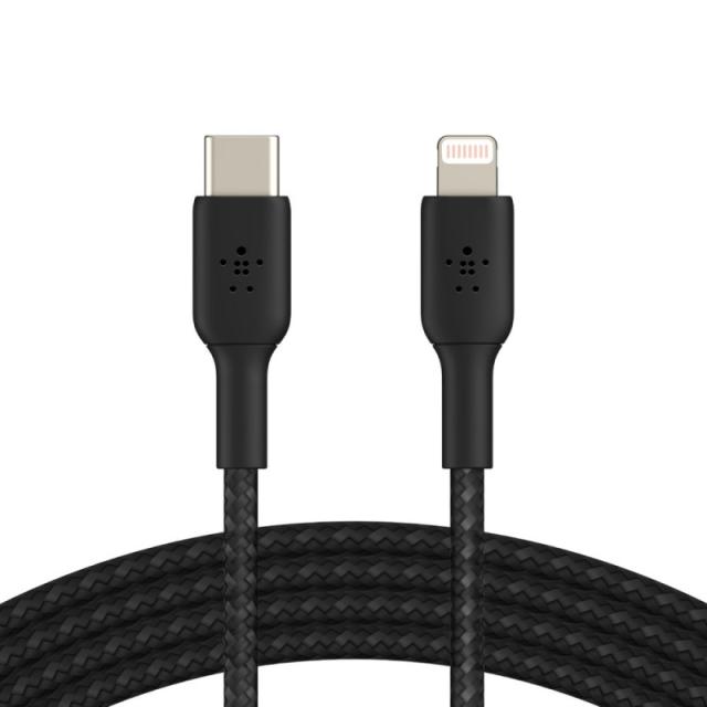 Belkin - CAA004BT1MBK cable de conector Lightning 1 m Negro