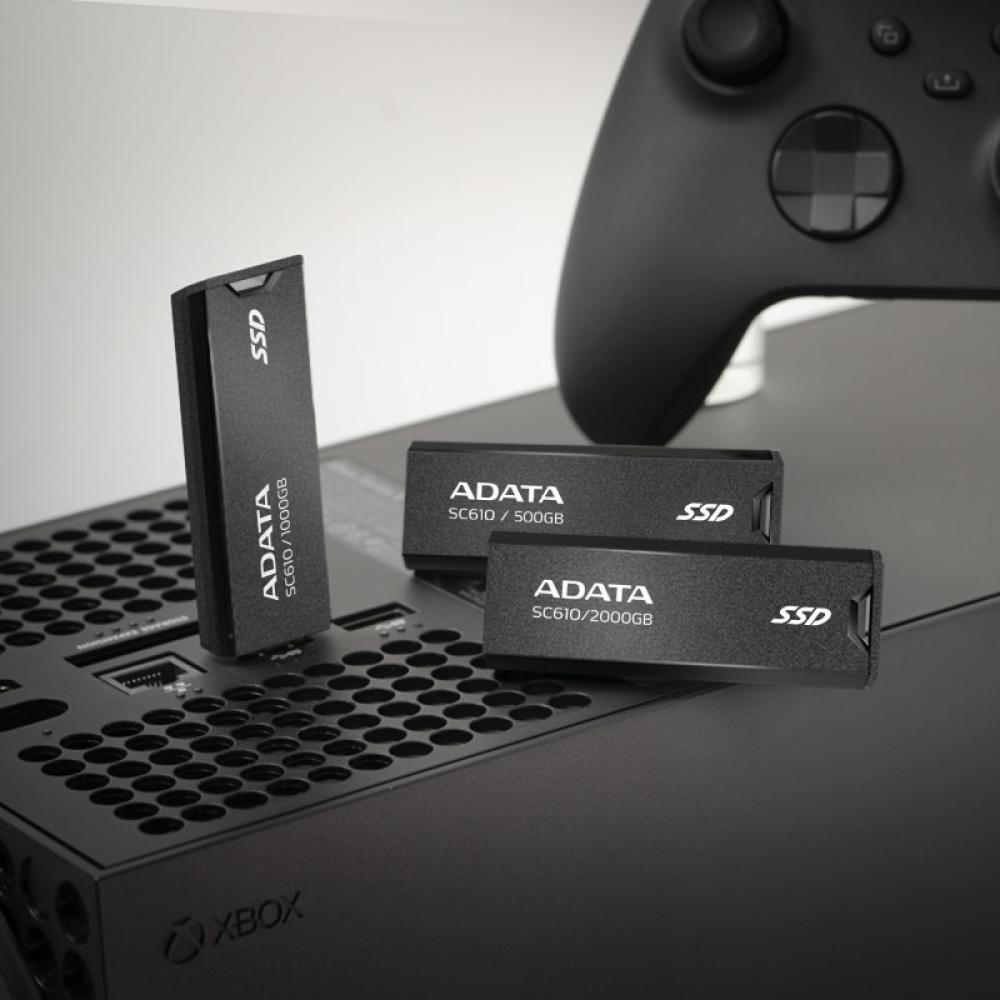 ADATA - SC610 1 TB USB tipo A 3.2 Gen 2 (3.1 Gen 2) Negro