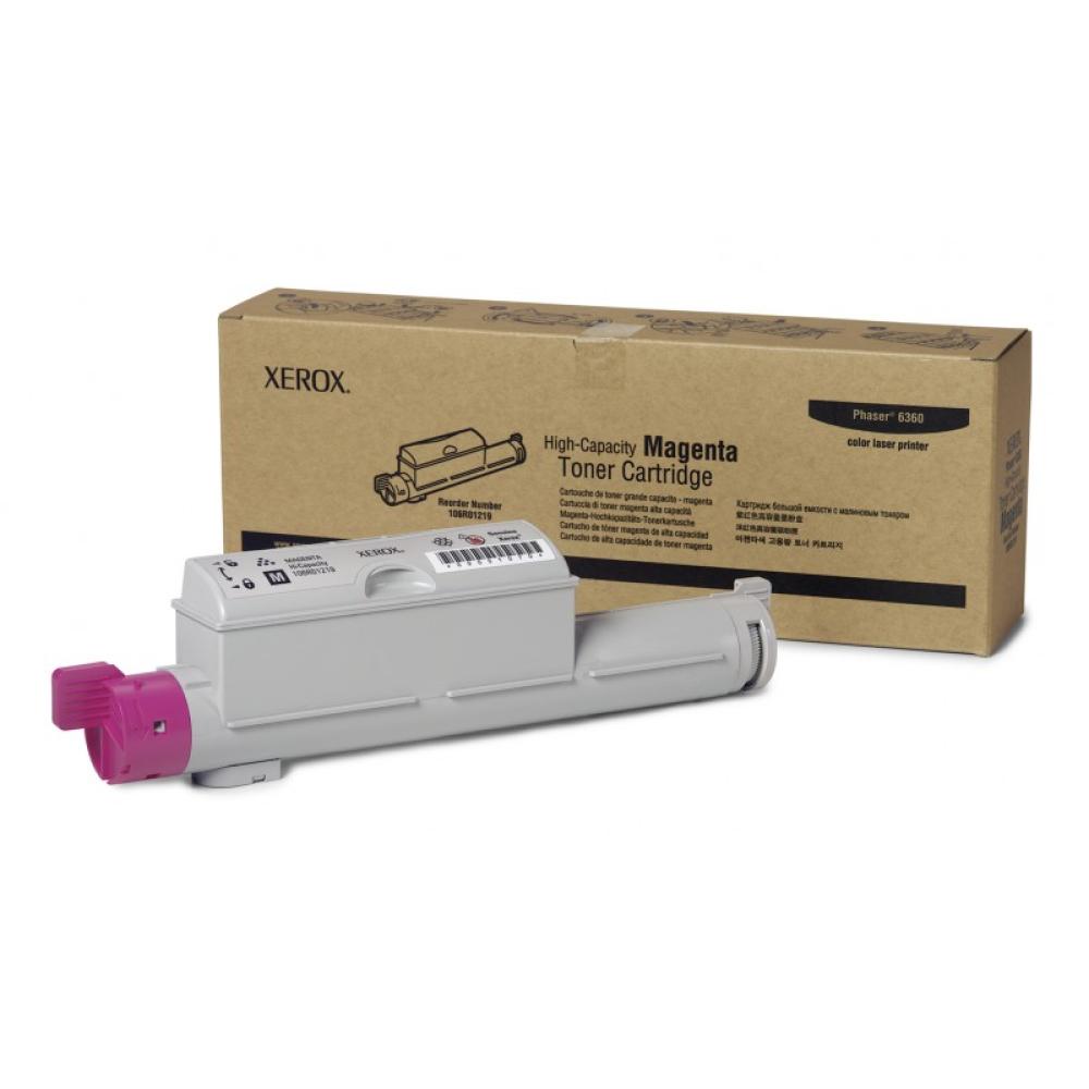 Xerox - Cartucho de Tóner Magenta de Alta Capacidad, Phaser 6360