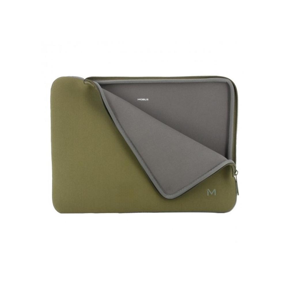Mobilis - 049020 maletines para portátil 36,1 cm (14.2") Maletín Verde, Gris
