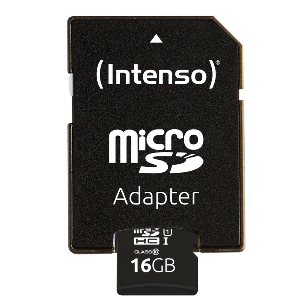 Intenso - 16GB microSDHC UHS-I Clase 10