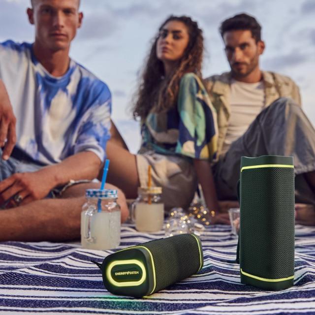 Energy Sistem - Yume ECO Altavoz portátil estéreo Verde, Amarillo 15 W