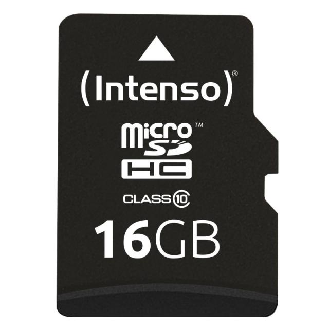 Intenso - 16GB MicroSDHC Clase 10