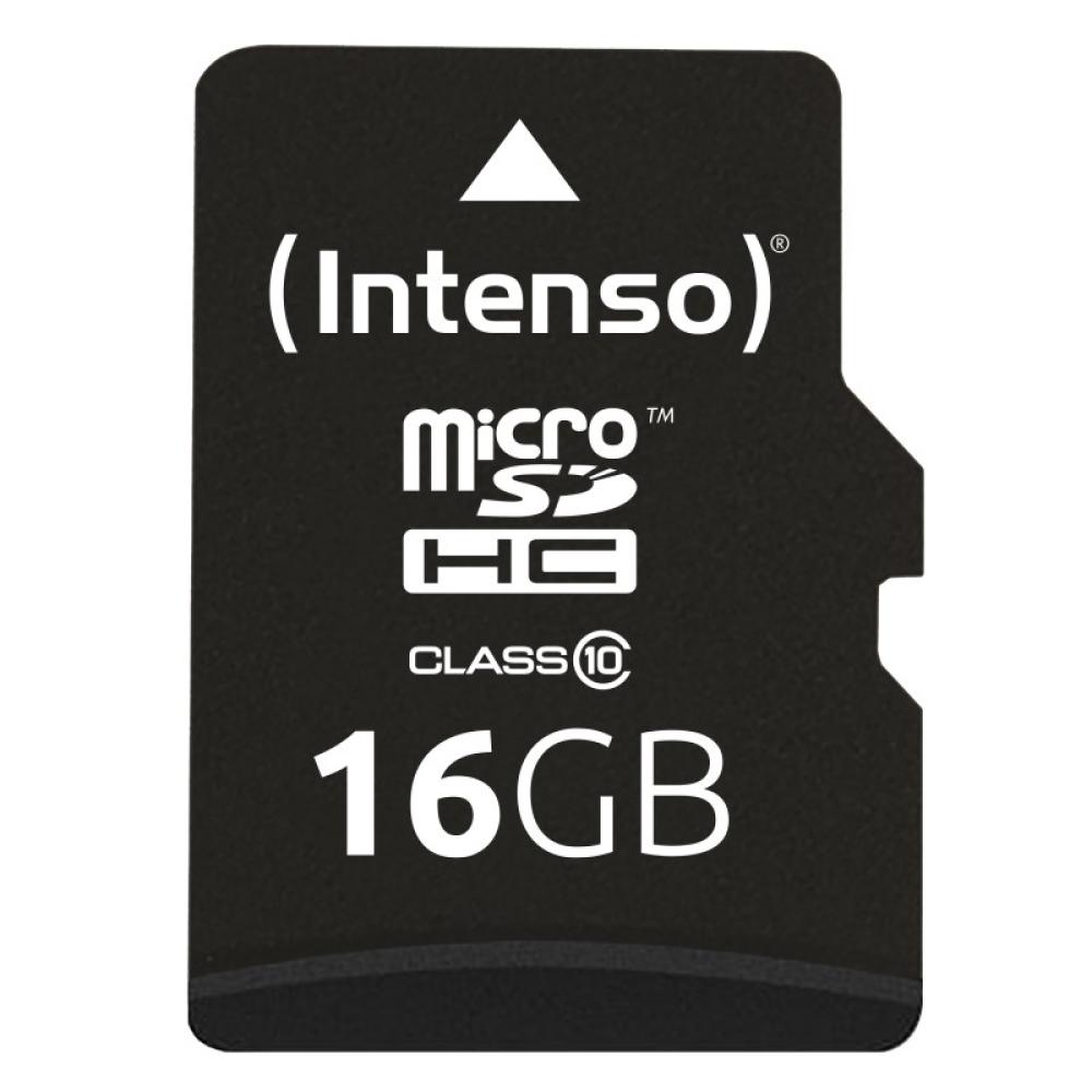 Intenso - 16GB MicroSDHC Clase 10