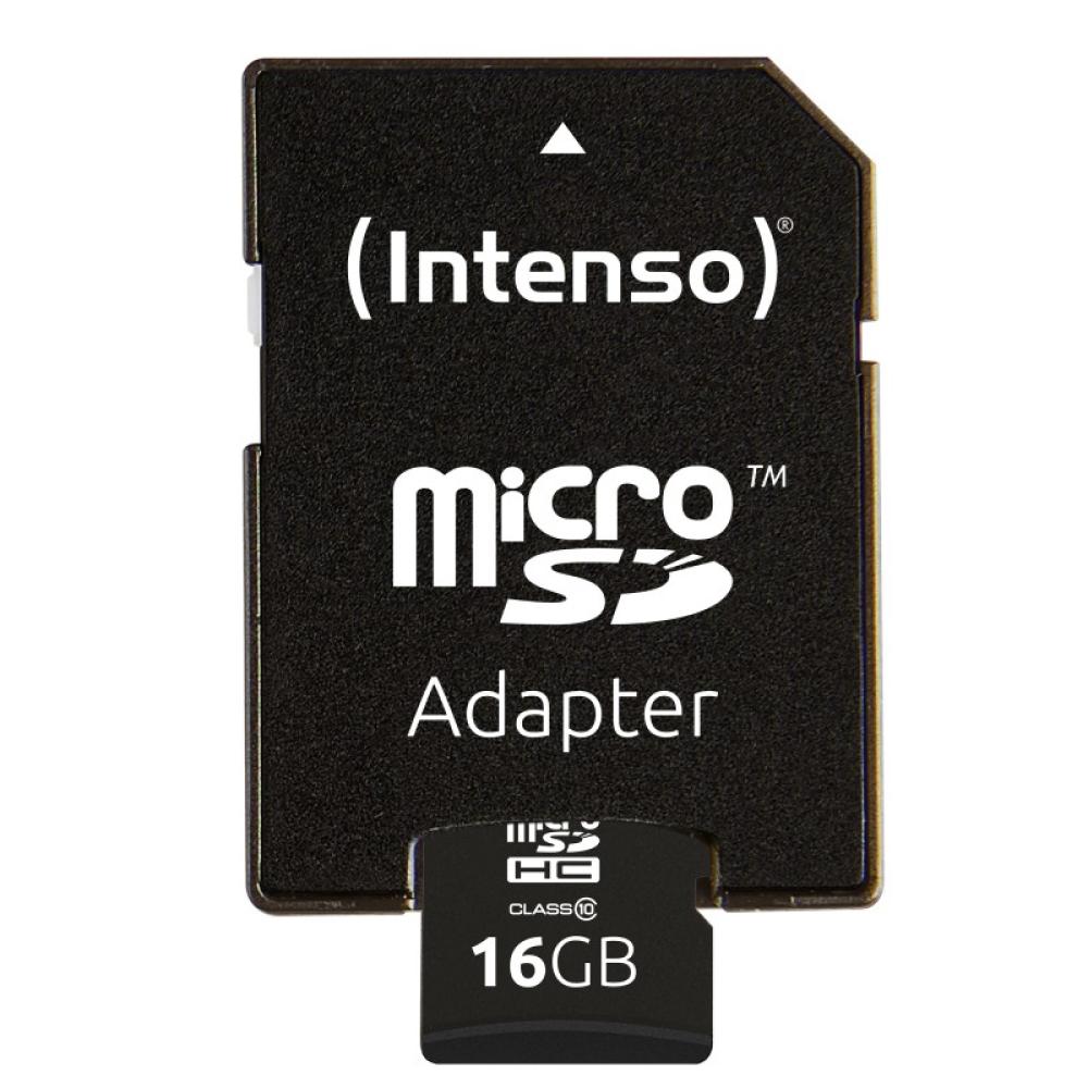 Intenso - 16GB MicroSDHC Clase 10