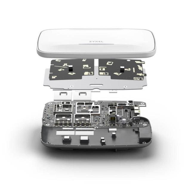 Zyxel - WBE660S-EU0101F punto de acceso inalámbrico 11530 Mbit/s Gris Energía sobre Ethernet (PoE)