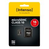 Intenso - 16GB MicroSDHC Clase 10