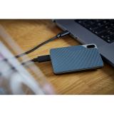 Intenso - Lesen/Schreiben bis zu 500 MB/s/250GB USB Tipo C 3.2 Gen 1 (3.1 Gen 1) Azul, Gris