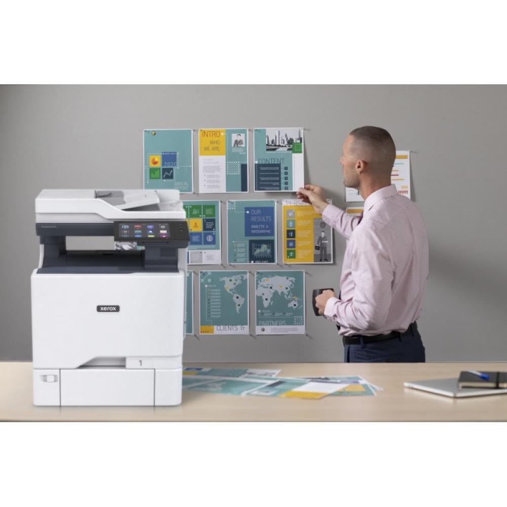 Xerox - VersaLink C625 A4 50 ppm Copia/impresión/escaneado/fax a doble cara PS3 PCL5e/6 2 bandejas 650 hojas