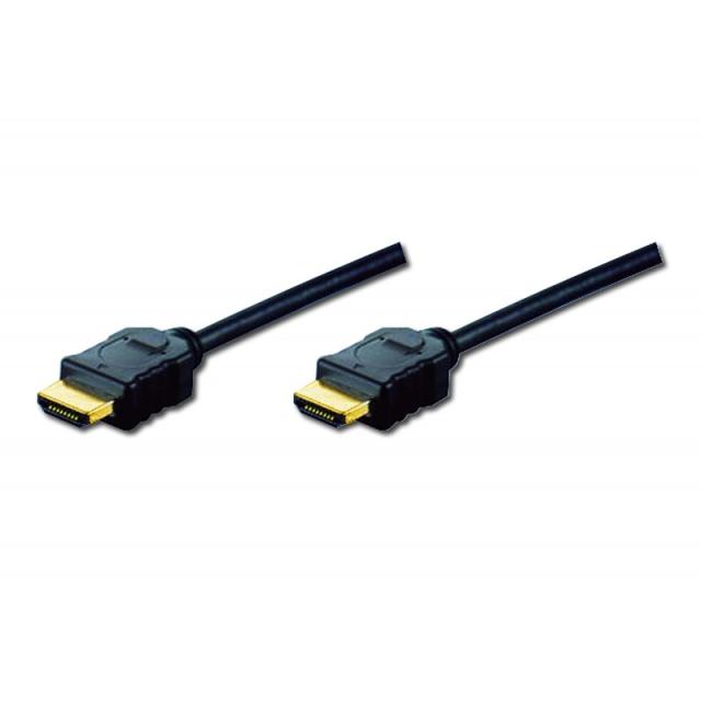 Digitus - Cable de conexión HDMI High Speed con Ethernet - AK-330107-100-S