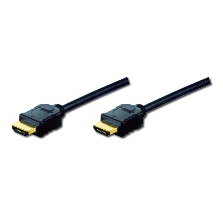 Digitus - Cable de conexión HDMI High Speed con Ethernet - AK-330107-100-S