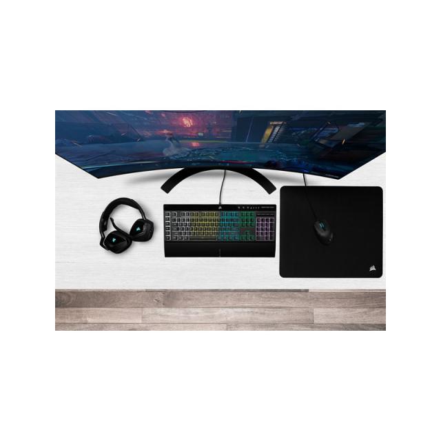 Corsair - K55 RGB PRO teclado Juego USB QWERTY Español Negro