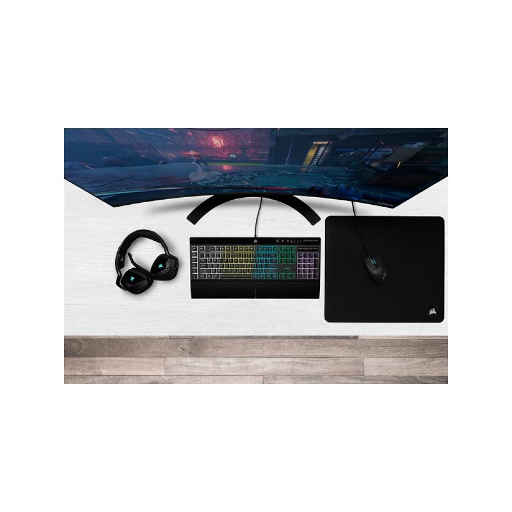 Corsair - K55 RGB PRO teclado Juego USB QWERTY Español Negro