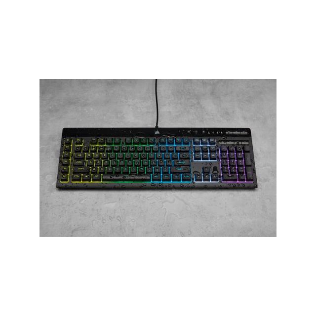 Corsair - K55 RGB PRO teclado Juego USB QWERTY Español Negro