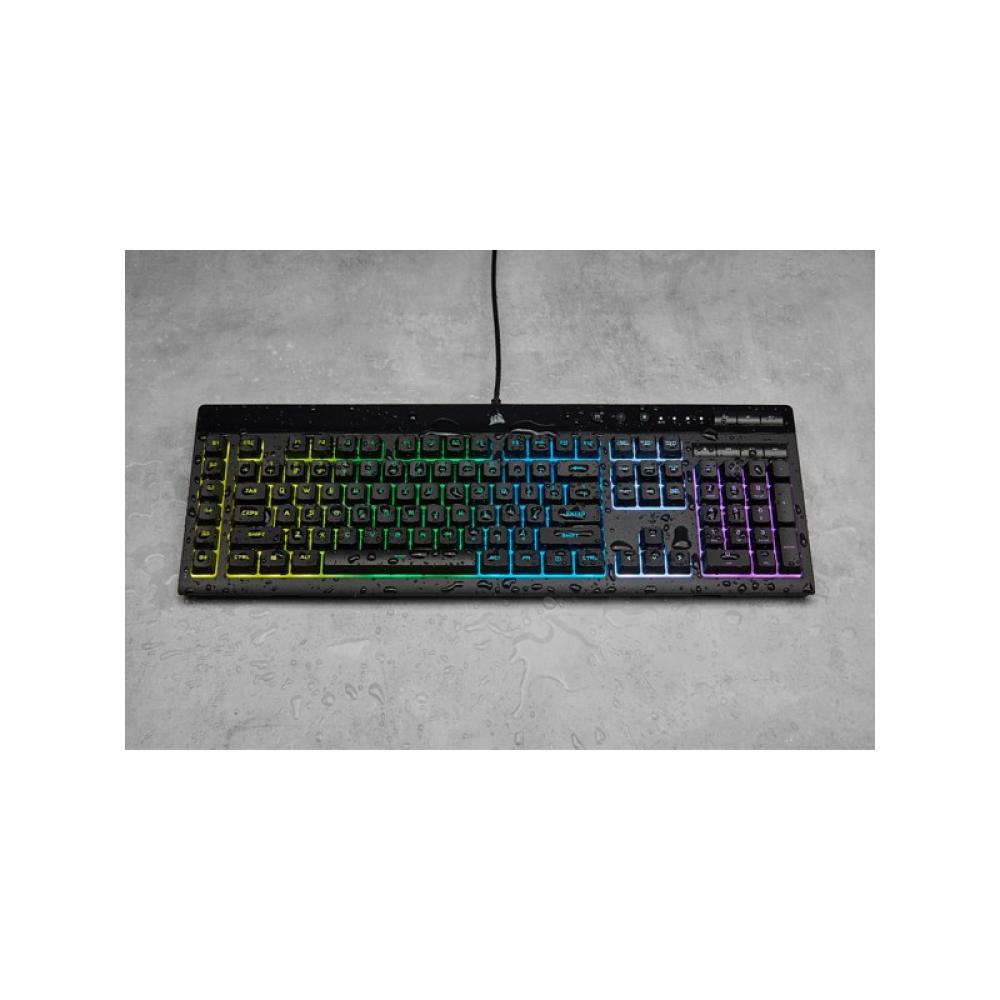 Corsair - K55 RGB PRO teclado Juego USB QWERTY Español Negro