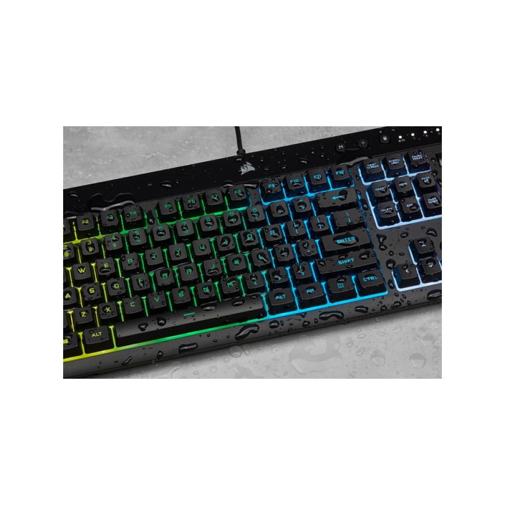 Corsair - K55 RGB PRO teclado Juego USB QWERTY Español Negro