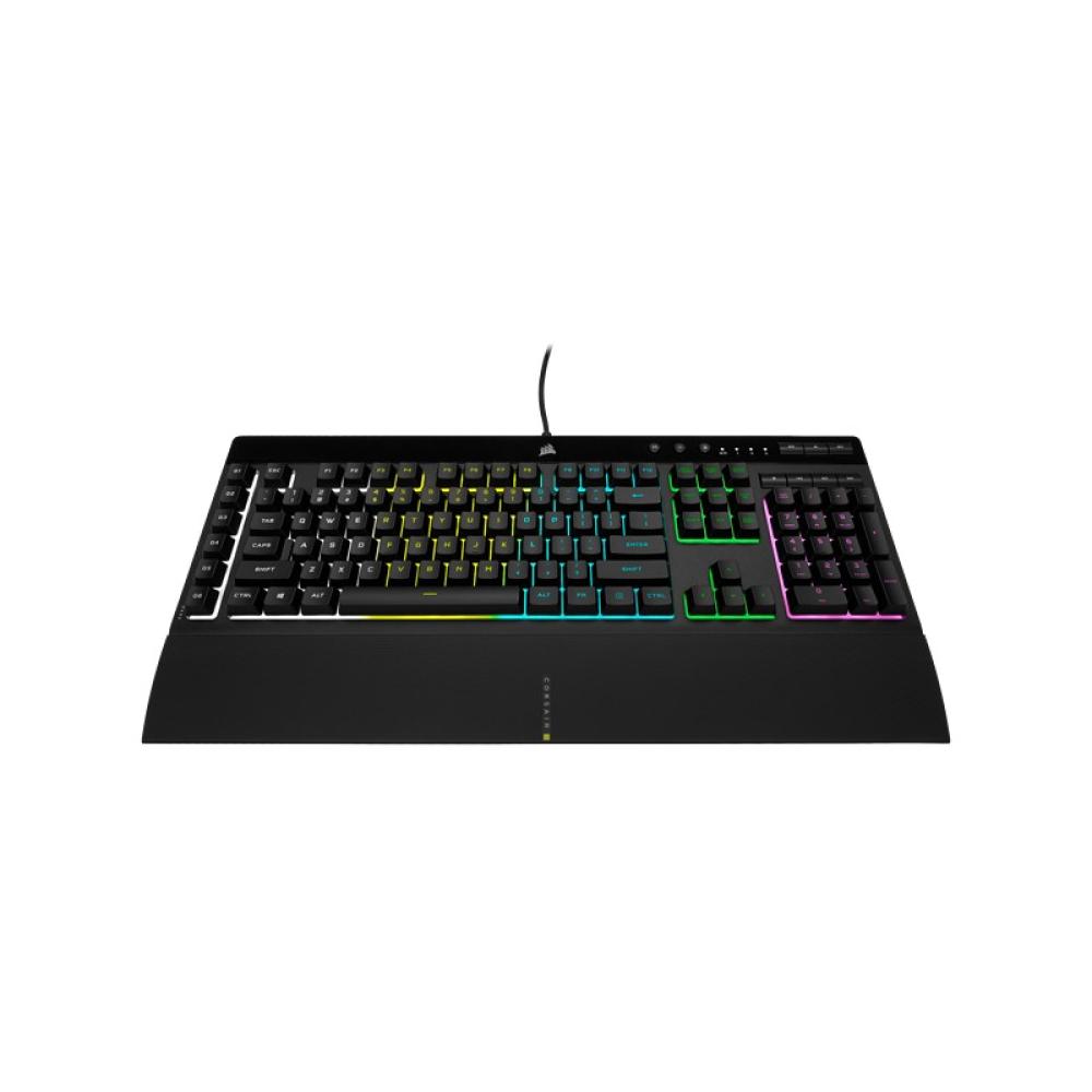 Corsair - K55 RGB PRO teclado Juego USB QWERTY Español Negro