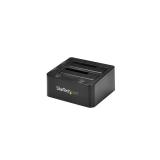 StarTech.com - Docking Station de 2 Bahías USB 3.0 a SATA - Base de Acoplamiento USB de Discos Duros SSD SATA I/II/III de 2,5/3,