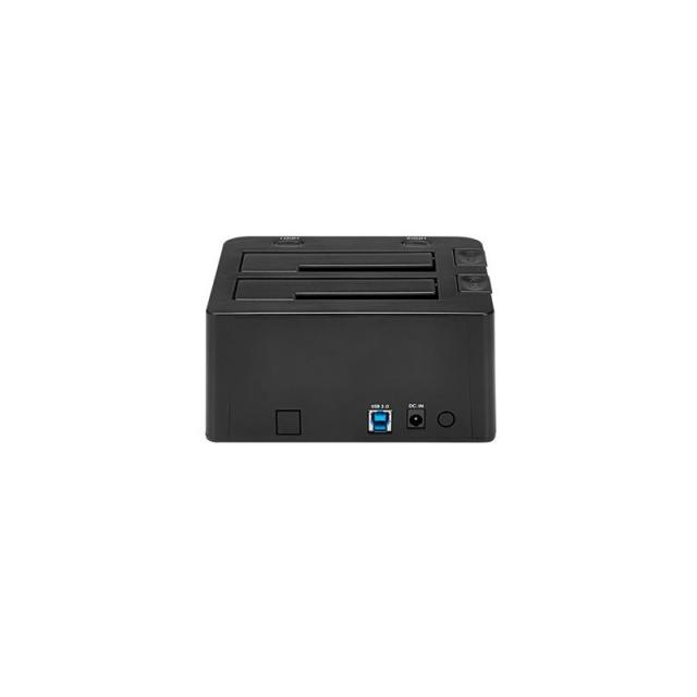 StarTech.com - Docking Station de 2 Bahías USB 3.0 a SATA - Base de Acoplamiento USB de Discos Duros SSD SATA I/II/III de 2,5/3,