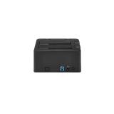 StarTech.com - Docking Station de 2 Bahías USB 3.0 a SATA - Base de Acoplamiento USB de Discos Duros SSD SATA I/II/III de 2,5/3,