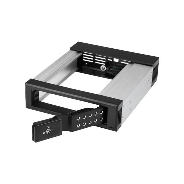 StarTech.com - Bahía de Intercambio en Caliente sin Bandeja - de 5,25 Pulgadas a 3,5" - Bahía Removible de Disco Duro para Unida