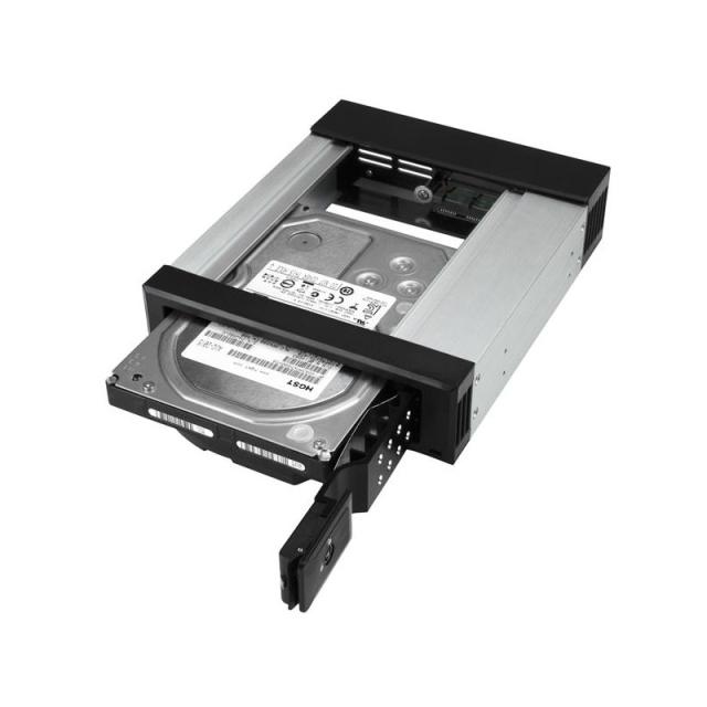 StarTech.com - Bahía de Intercambio en Caliente sin Bandeja - de 5,25 Pulgadas a 3,5" - Bahía Removible de Disco Duro para Unida