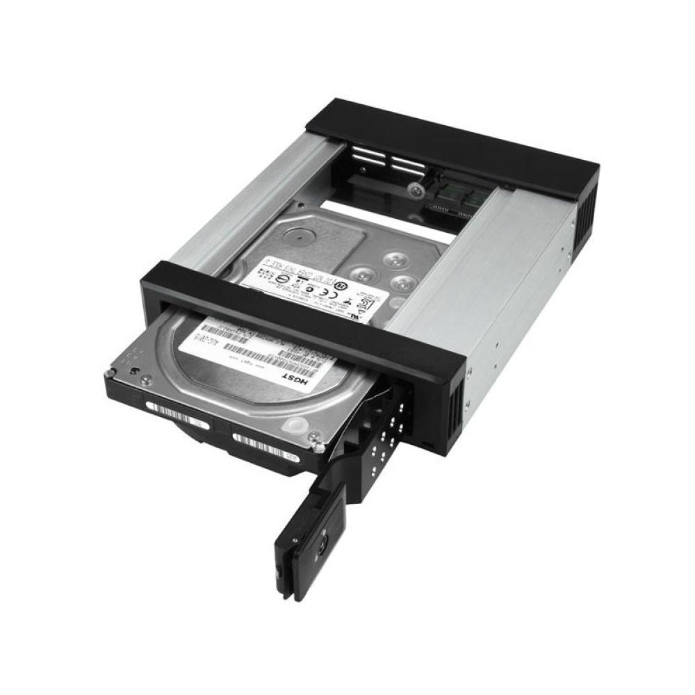 StarTech.com - Bahía de Intercambio en Caliente sin Bandeja - de 5,25 Pulgadas a 3,5" - Bahía Removible de Disco Duro para Unida