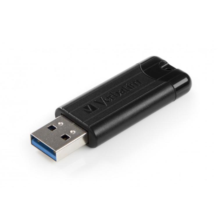 Verbatim - PinStripe 3.0 - Unidad USB 3.0 de 32 GB ? - Negro