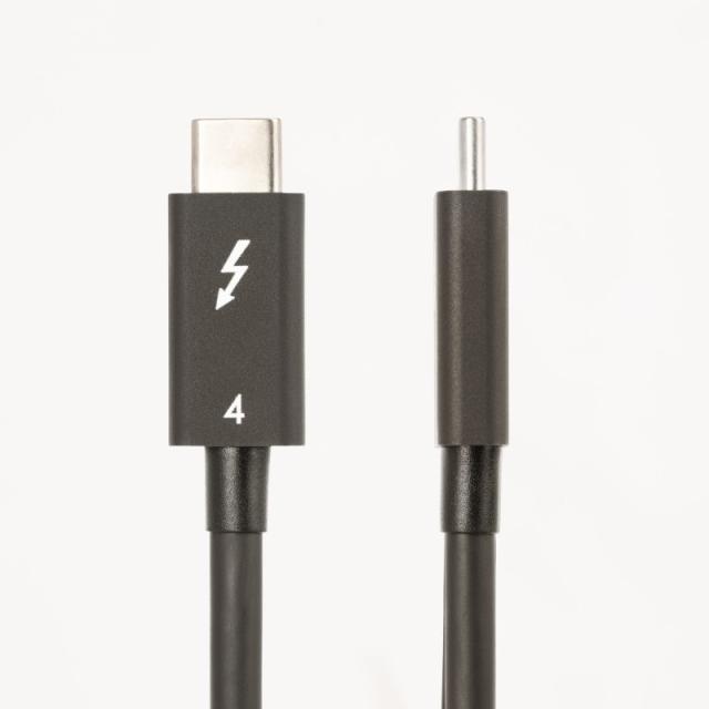 StarTech.com - Cable de 1m Thunderbolt 4 - 40Gbps - PD 100W - Vídeo 4K/8K - Cable Thunderbolt 4 con Certificación Intel - Compat
