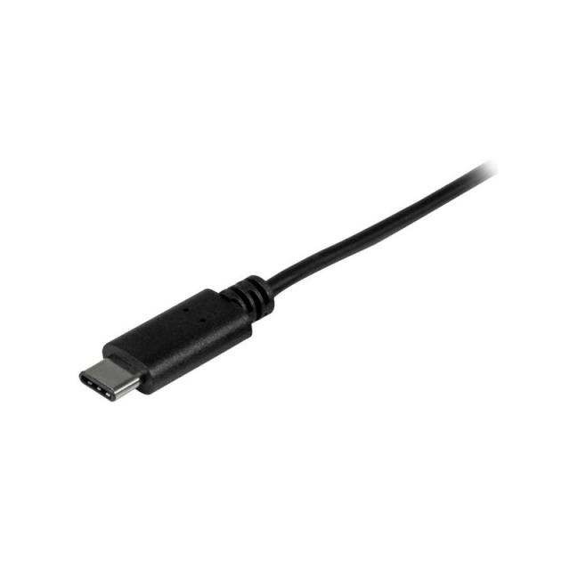 StarTech.com - Cable de Carga y Sincronización USB-A a USB-C de 1m - Cable de Datos USB-A a USB Tipo C - M/M - Negro - Certifica