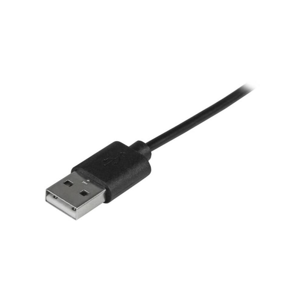 StarTech.com - Cable de Carga y Sincronización USB-A a USB-C de 1m - Cable de Datos USB-A a USB Tipo C - M/M - Negro - Certifica
