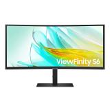 Samsung - S65UC pantalla para PC 86,4 cm (34") 3440 x 1440 Pixeles UltraWide Quad HD LCD Negro