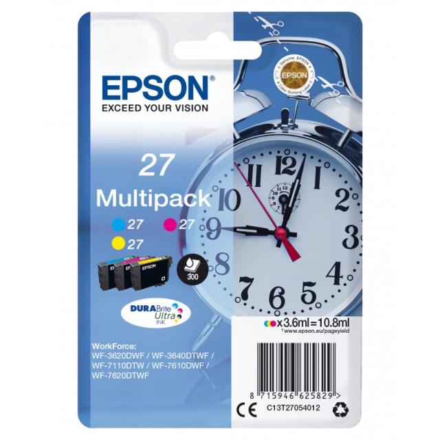 Epson - Alarm clock Multipack 3-colour 27 DURABrite Ultra Ink