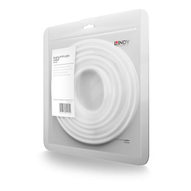 Lindy - 47323 cable de red Blanco 1,5 m Cat7 S/FTP (S-STP)
