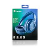 NGS - ARTICA GREED Auriculares Inalámbrico y alámbrico Diadema Llamadas/Música USB Tipo C Bluetooth Azul