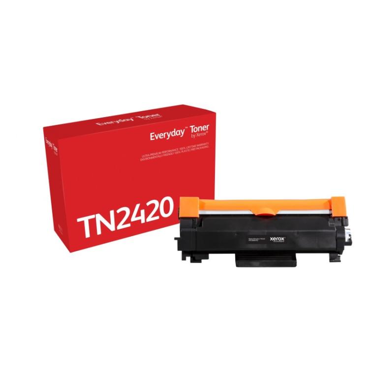 Xerox - Everyday El tóner Everyday™ Mono de Xerox es compatible con Brother TN2420, Capacidad alta