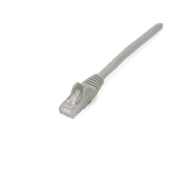StarTech.com - Cable de 2m Gris de Red Gigabit Cat6 Ethernet RJ45 sin Enganche - Snagless