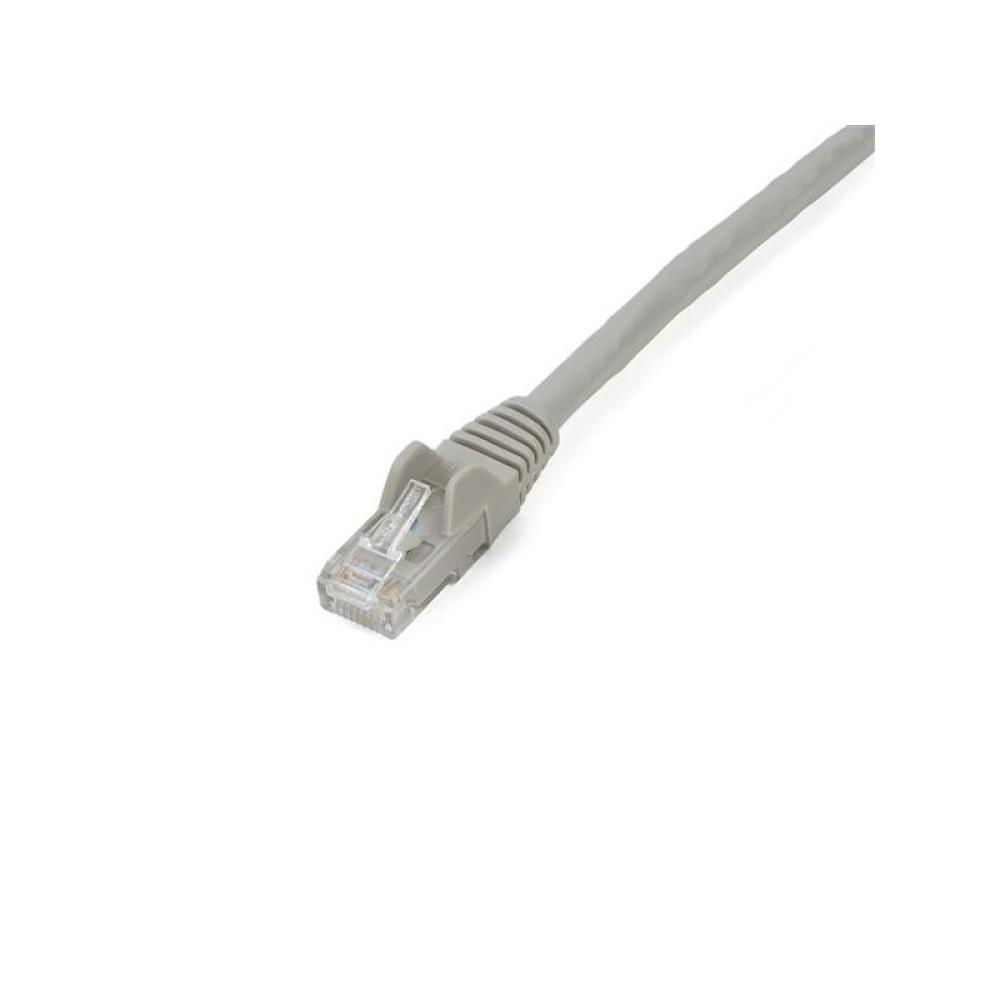 StarTech.com - Cable de 2m Gris de Red Gigabit Cat6 Ethernet RJ45 sin Enganche - Snagless