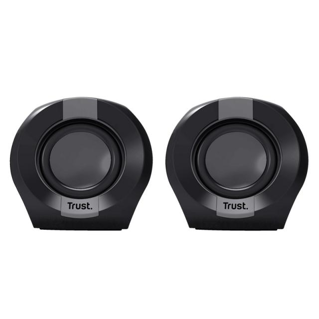 Trust - Polo conjunto de altavoces 4 W Universal Negro 2.0 canales De 1 vía