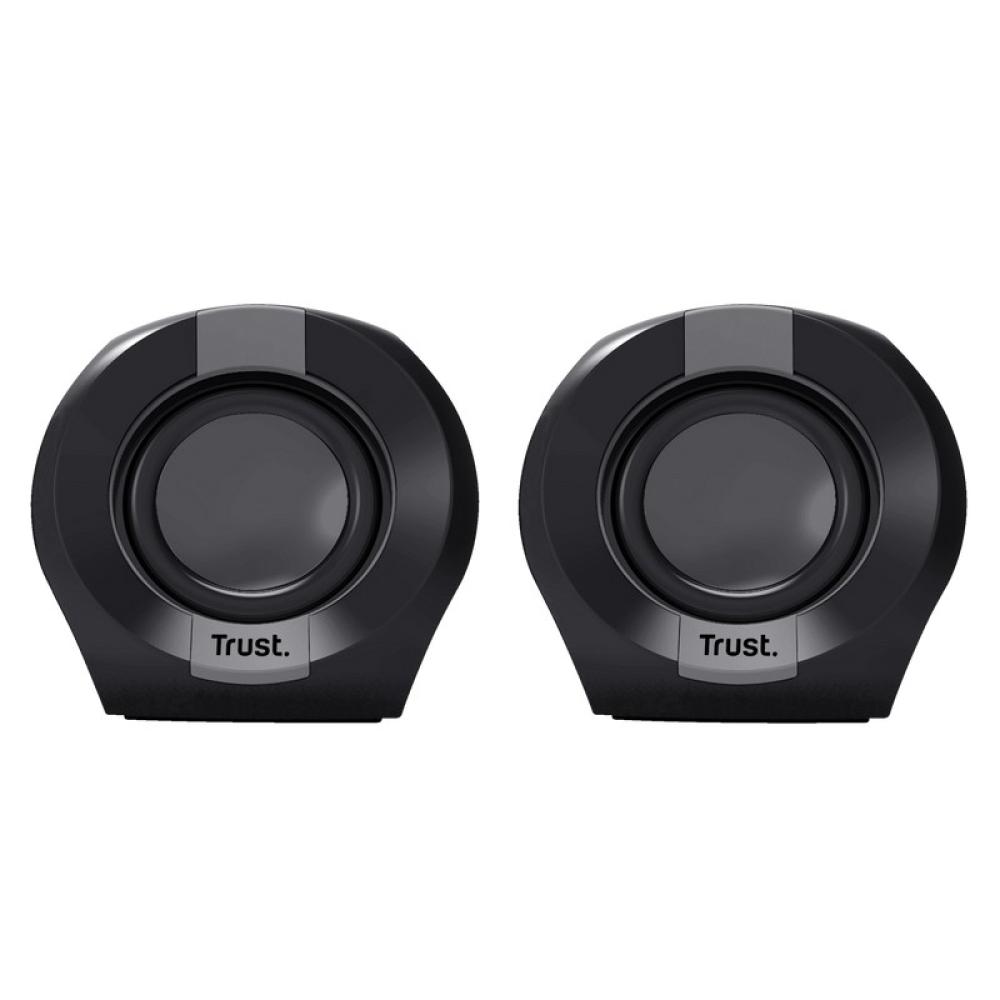 Trust - Polo conjunto de altavoces 4 W Universal Negro 2.0 canales De 1 vía