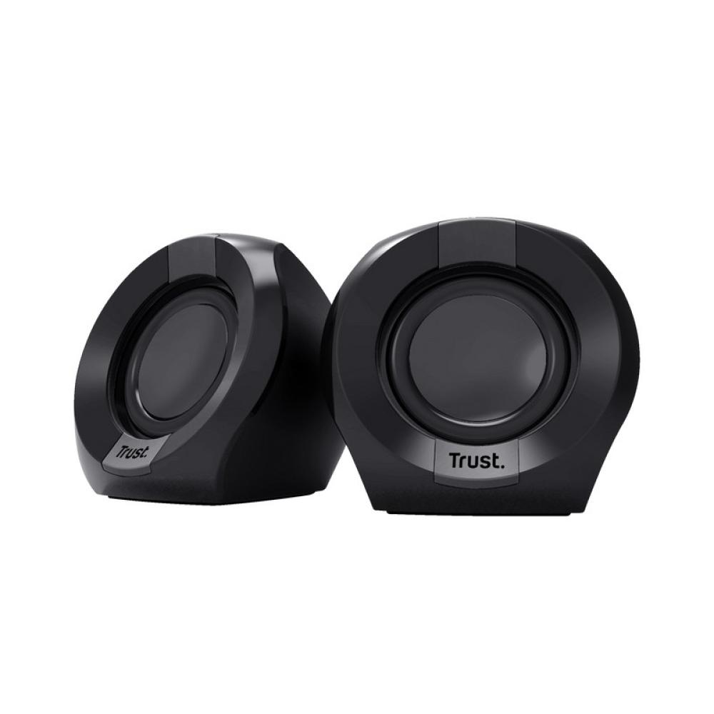 Trust - Polo conjunto de altavoces 4 W Universal Negro 2.0 canales De 1 vía