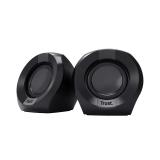 Trust - Polo conjunto de altavoces 4 W Universal Negro 2.0 canales De 1 vía