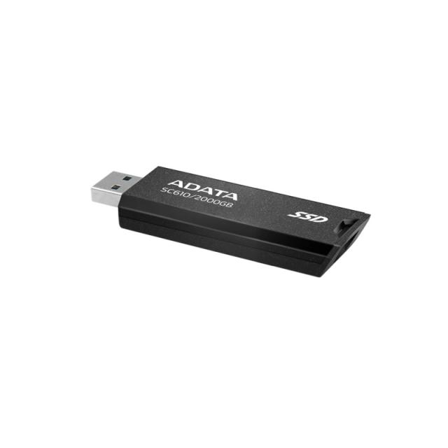 ADATA - SC610 2 TB USB tipo A 3.2 Gen 2 (3.1 Gen 2) Negro