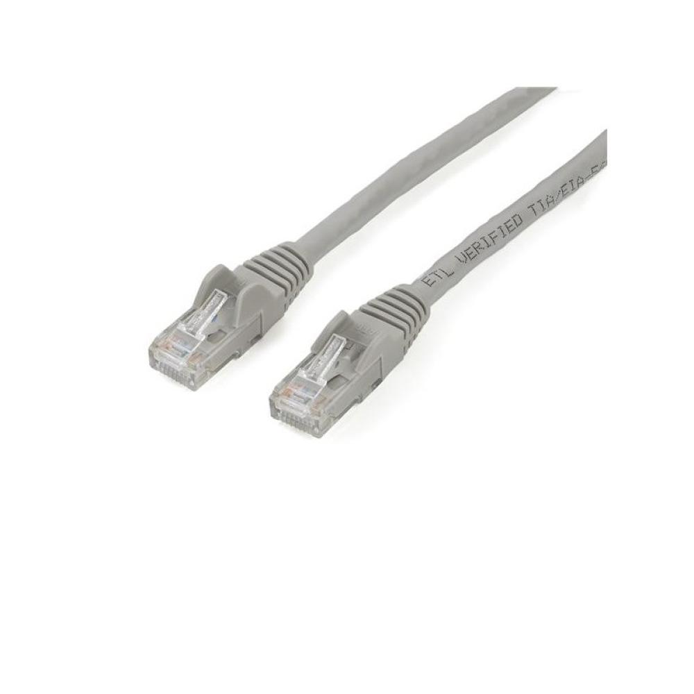 StarTech.com - Cable de 2m Gris de Red Gigabit Cat6 Ethernet RJ45 sin Enganche - Snagless