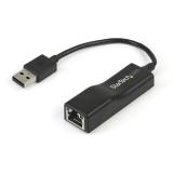 StarTech.com - Adaptador Externo USB 2.0 de Red Fast Ethernet 10/100 Mbps